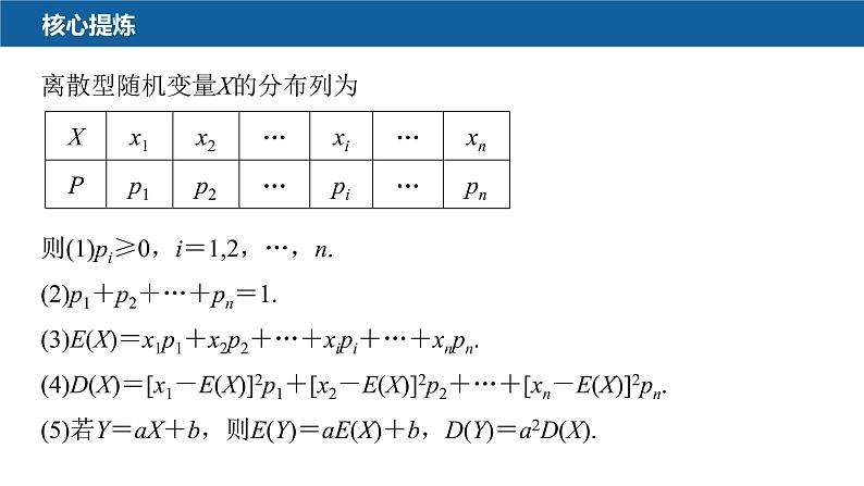 新高考数学二轮复习专题五第2讲随机变量及其分布课件05
