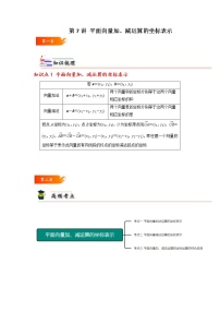 高中数学6.3 平面向量基本定理及坐标表示精品一课一练