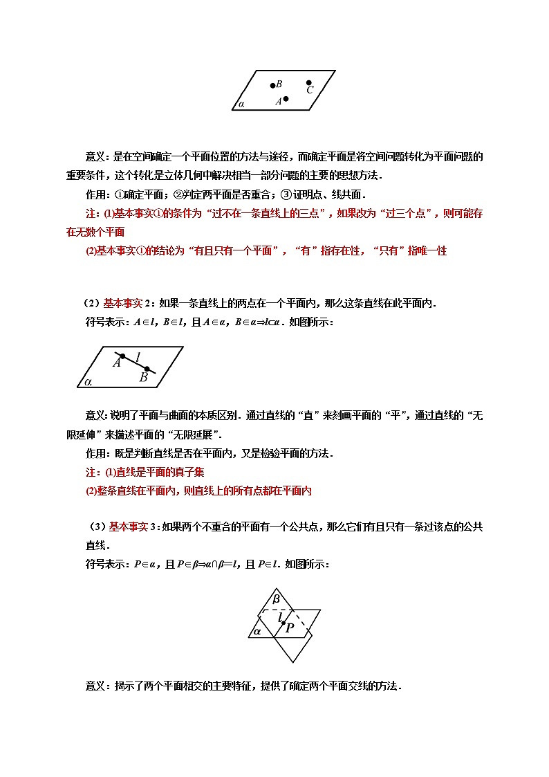 第04讲 空间点、直线、平面之间的位置关系 -高一数学下学期考点精讲+精练(人教A版2019必修第二册)03
