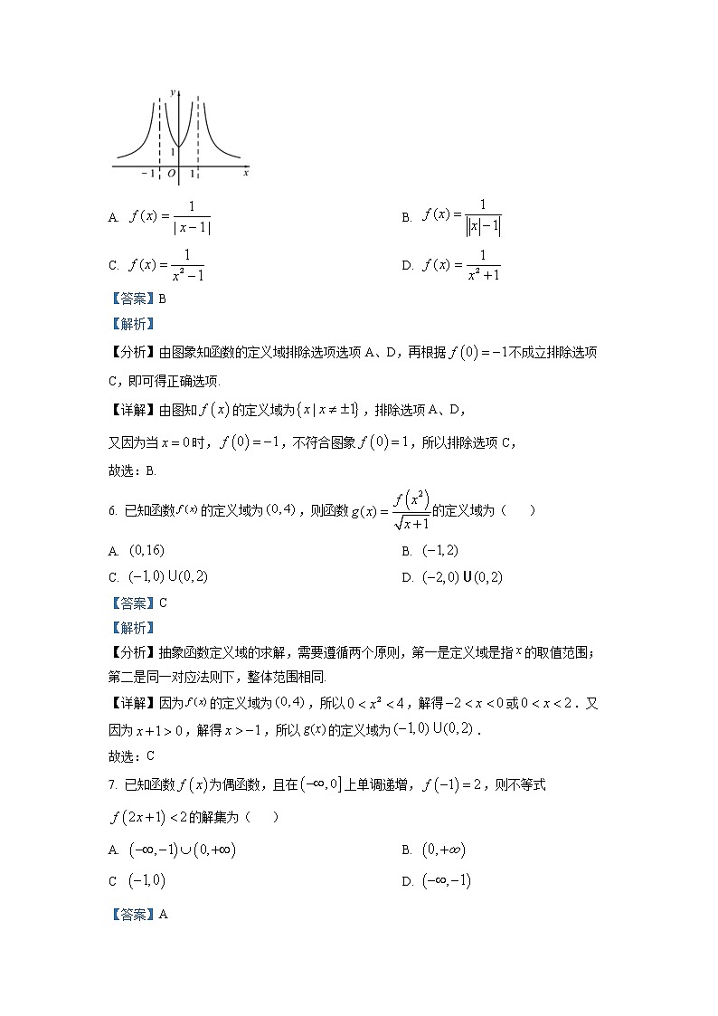 2022-2023学年湖南省衡阳师范学院祁东附属中学高一上学期期中数学试题（解析版）03