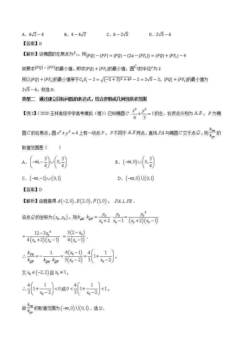 高分突破，智取压轴小题19 解析几何中的范围问题第3页