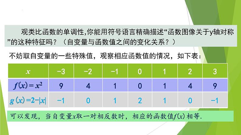 3.2.2 奇偶性（同步备课+分层作业） 高一数学同步备课系列（人教A版2019必修第一册）07