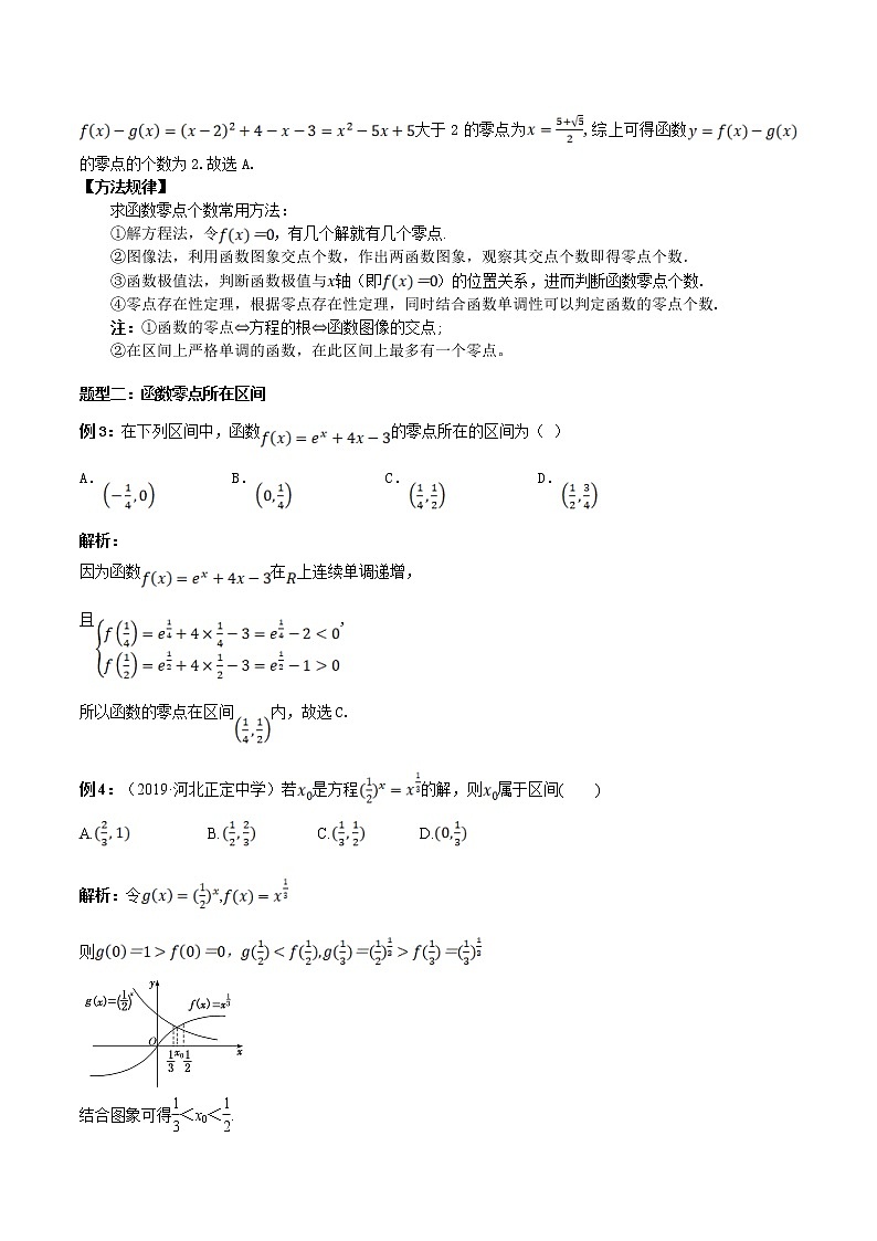 2023高考数学高分突破，智取压轴小题03 解密函数零点相关问题02