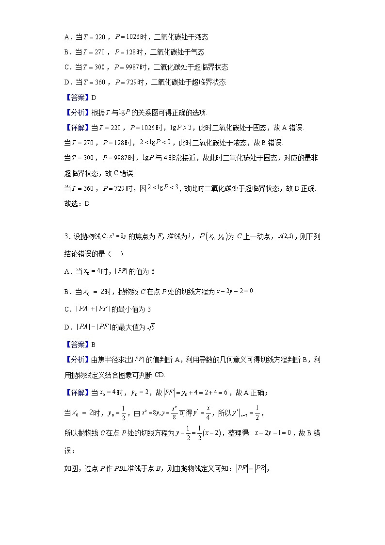 2023届上海市向明中学高三上学期开学考试数学试题（解析版）第2页