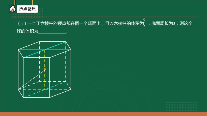 +确定几何体外接球与内切球球心的方法课件-2022届江西省高考数学二轮复习03