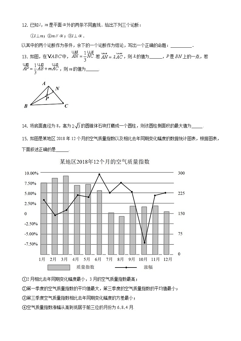 精品解析：北京市密云区2019-2020学年高一下学期数学期末试题03