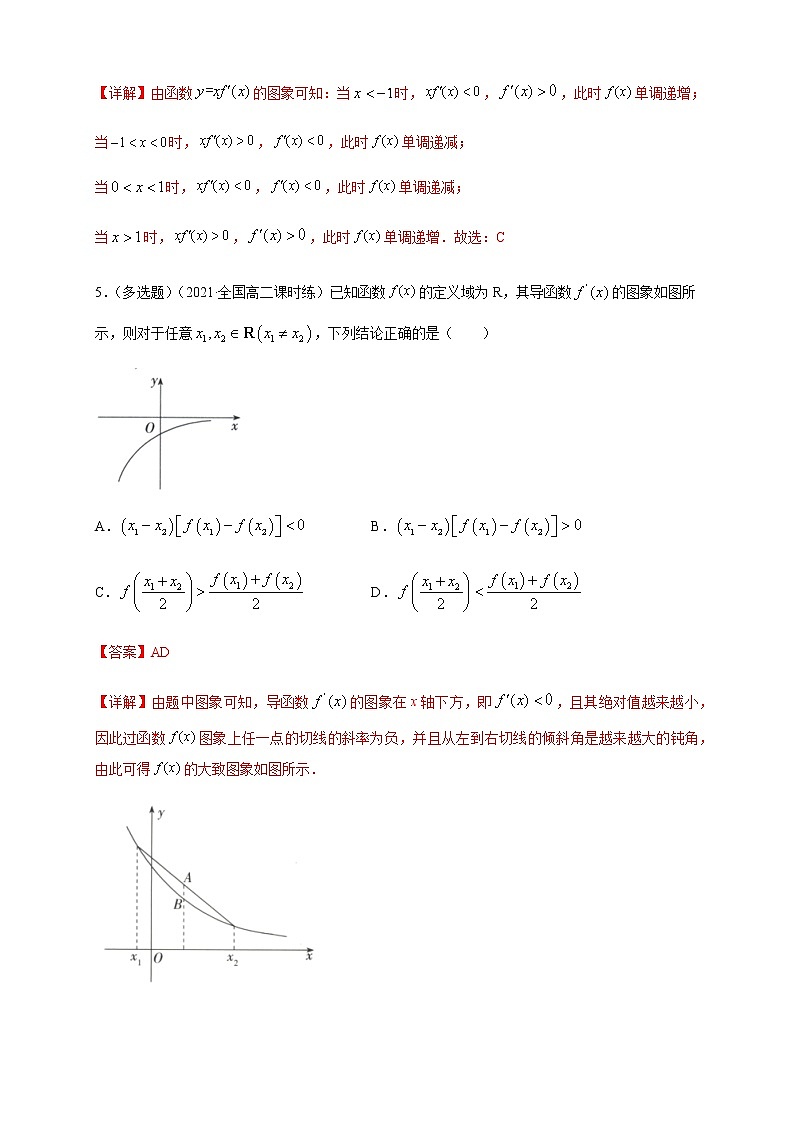 【新教材精创】5.3.1函数的单调性(1) -A基础练- (人教A版 高二 选择性必修第二册)03