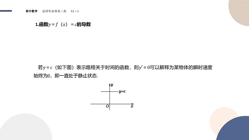 5.2 导数的运算-5.2.1 基本初等函数的导数 5.2.2 导数的四则运算法则第4页
