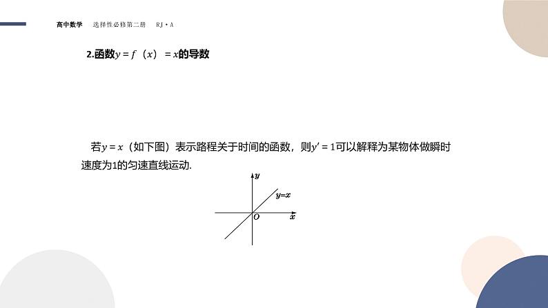 5.2 导数的运算-5.2.1 基本初等函数的导数 5.2.2 导数的四则运算法则第5页