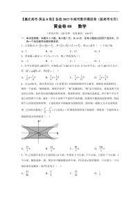 黄金卷08-【赢在高考·黄金8卷】备战2023年高考数学模拟卷（新高考专用）