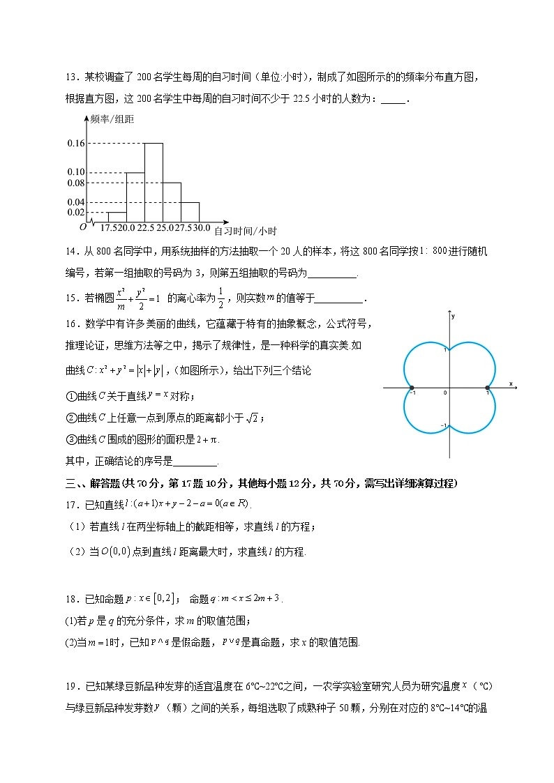 四川省凉山州宁南中学2022-2023学年高二上学期期末考试数学（文）试题(含答案)第3页