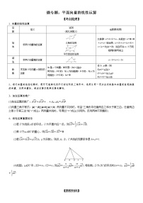 微专题 平面向量的线性运算 学案——2023届高考数学一轮《考点·题型·技巧》精讲与精练