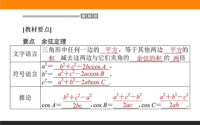 6.4.3.1 余弦定理课件PPT02