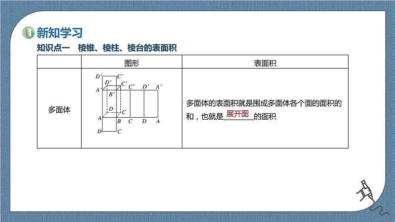 8.3.1《棱锥、棱柱、棱台的表面积与体积》课件03