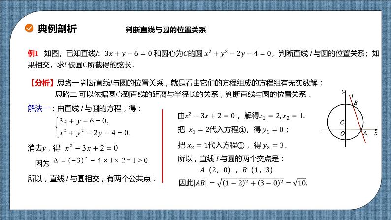 2.5.1 《直线与圆位置关系 》课件06