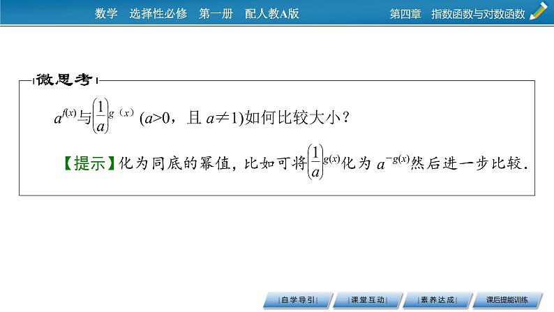 4.2 第2课时指数函数图象及性质的应用课件PPT第5页