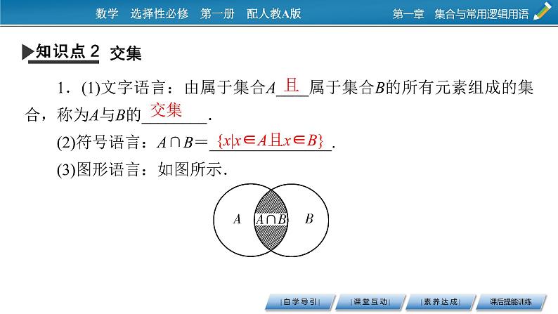 1.3 第1课时并集与交集课件PPT第8页