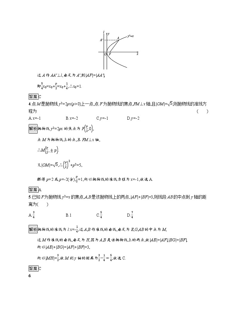 3.3.1　抛物线及其标准方程第2页