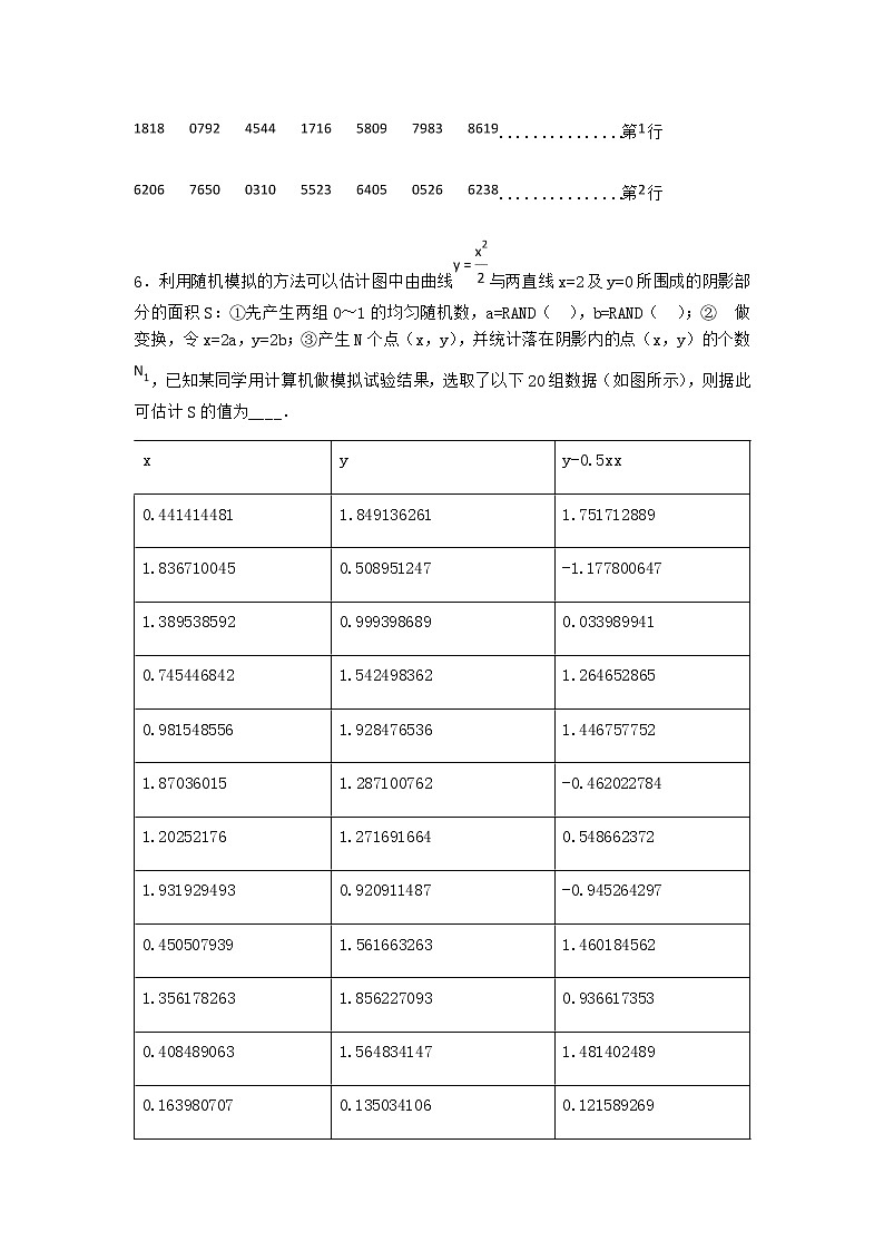 北师大版（2019）必修第一册2-1古典概型课时作业含答案1第2页
