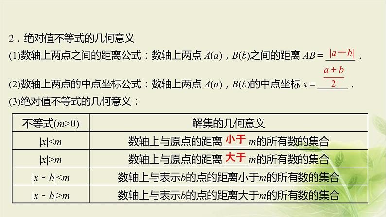 人教B版高中数学必修第一册2-2-2不等式的解集课件第7页
