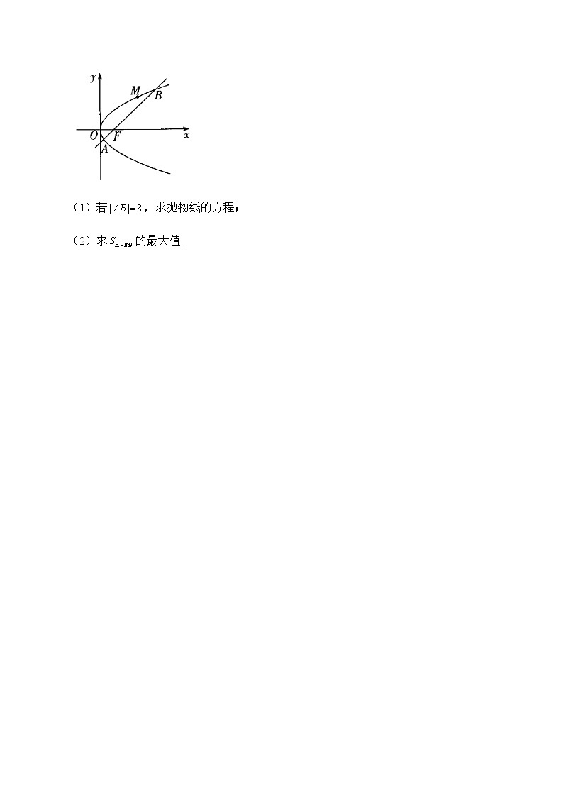北师大版（2019）高中数学选择性必修第一册抛物线作业含答案03