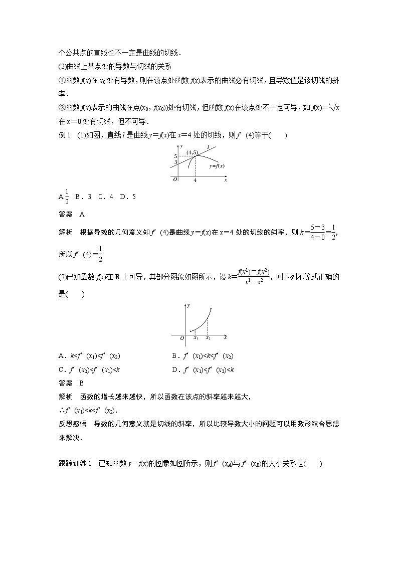 2.2.2 导数的几何意义 课件+学案（含答案）02