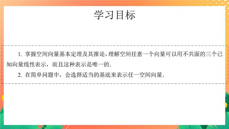 6.2.1 空间向量基本定理课件第3页