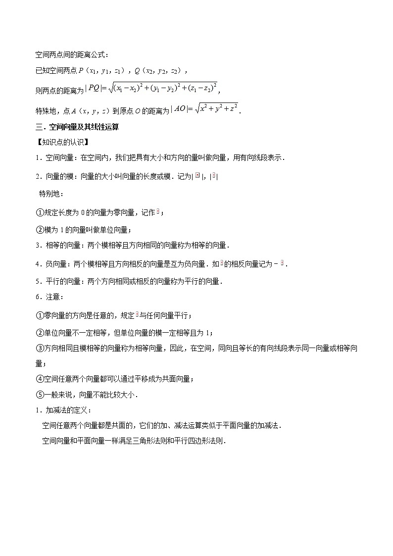 第20讲 空间向量与立体几何-高考数学二轮复习讲义+分层训练（上海高考专用）02