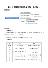 人教A版 (2019)必修 第二册第六章 平面向量及其应用6.1 平面向量的概念课时练习