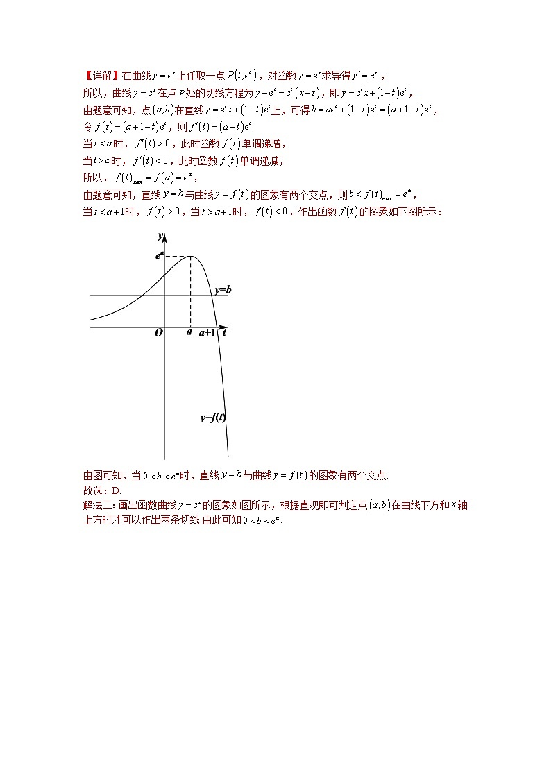 【备考2023】高考数学二轮专题总复习精讲精练（全国通用）——专题2-3 导数压轴小题归类 学案（解析版）第2页