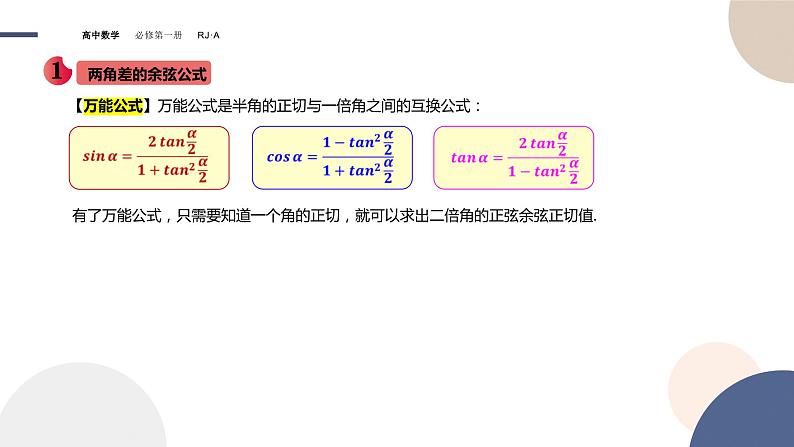 第五章 -5.5.2简单的三角恒等变换（课件PPT）05