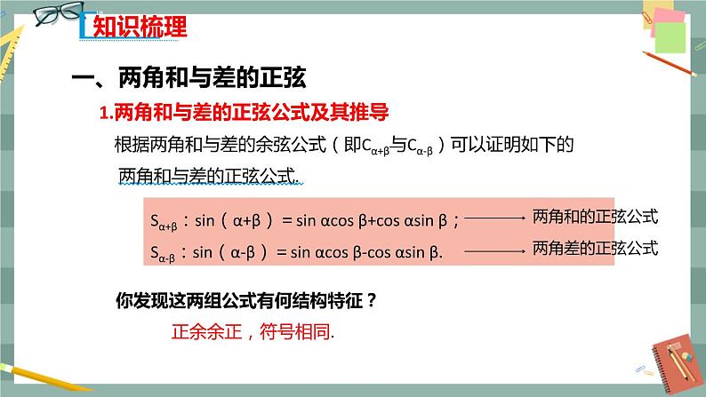 第八章 8.2.2 两角和与差的正弦、正切（课件PPT）03