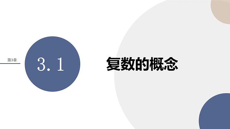 第3章-3.1复数的概念（课件PPT）01
