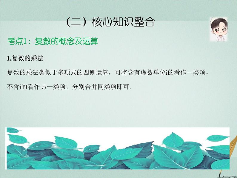 2023届高考数学二轮复习专题二复数运算与平面向量运算课件第3页