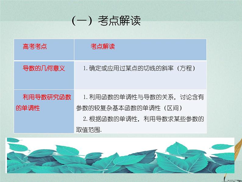 2023届高考数学二轮复习专题三函数与导数第三讲导数的简单应用课件第2页