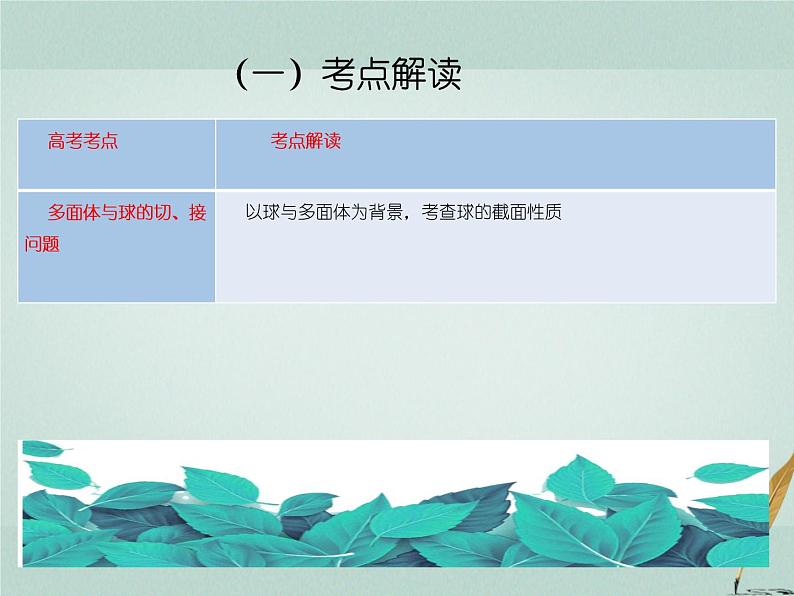 2023届高考数学二轮复习专题六立体几何第一讲空间几何体的三视图，表面积与体积课件03