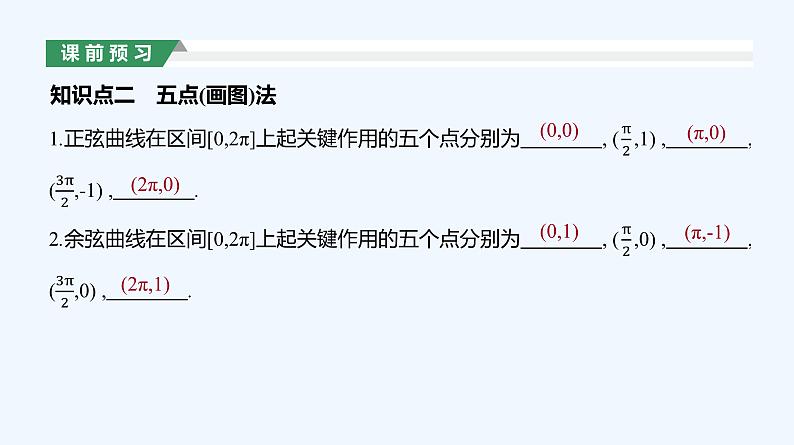 5.4.1　正弦函数、余弦函数的图像课件PPT06