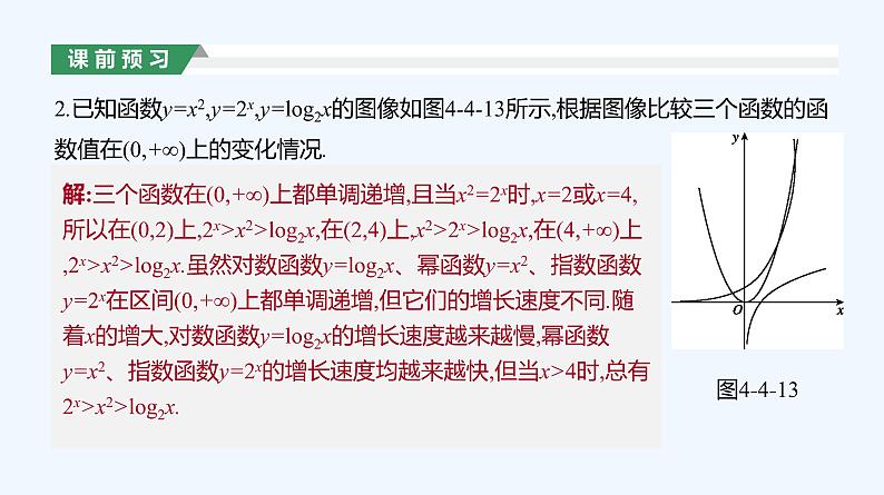 4.4.3　不同函数增长的差异课件PPT06