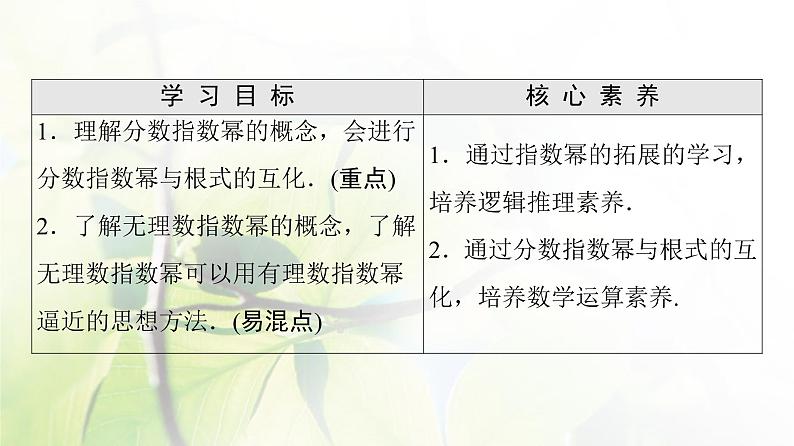 北师版高中数学必修第一册第3章§1 指数幂的拓展课件02