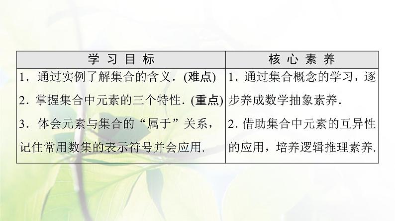 北师版高中数学必修第一册第1章§1 1-1第1课时集合的含义课件02