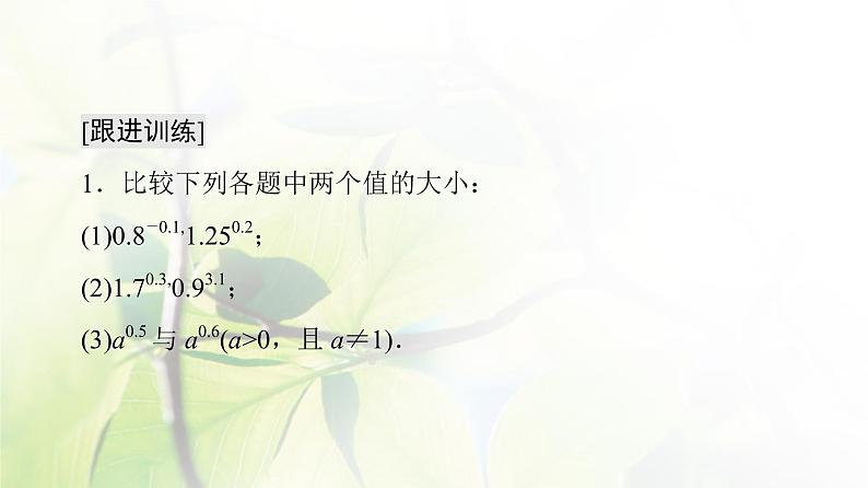 北师版高中数学必修第一册第3章§3 3-13-2第2课时指数函数及其性质的应用课件06