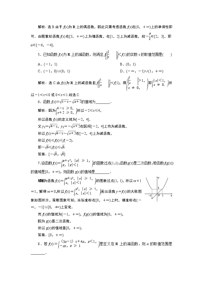 高中数学高考2 第2讲　函数的单调性与最值　新题培优练02