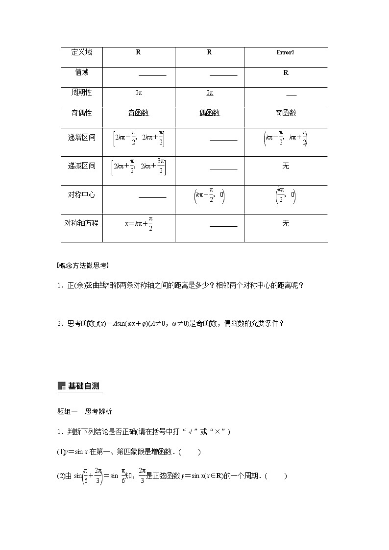 高中数学高考21第四章 三角函数、解三角形  4 3  三角函数的图象与性质第2页