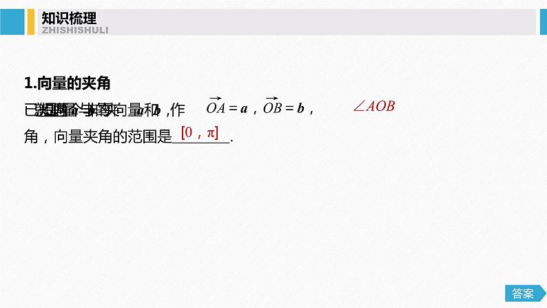 高中数学高考30第五章 平面向量与复数 5 3  平面向量的数量积课件PPT04