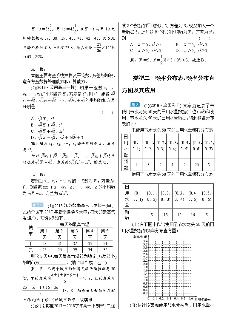 高中数学高考11 2　用样本估计总体第3页