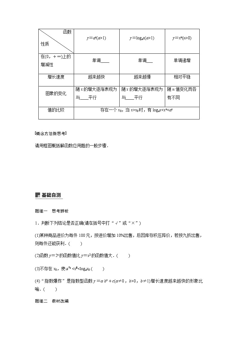 高中数学高考12第二章 函数概念与基本初等函数  2 9　函数模型及其应用第2页