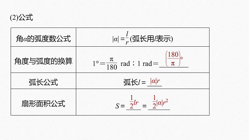高中数学高考2022届高考数学一轮复习(新高考版) 第4章 §4 1　任意角和弧度制、三角函数的概念课件PPT07