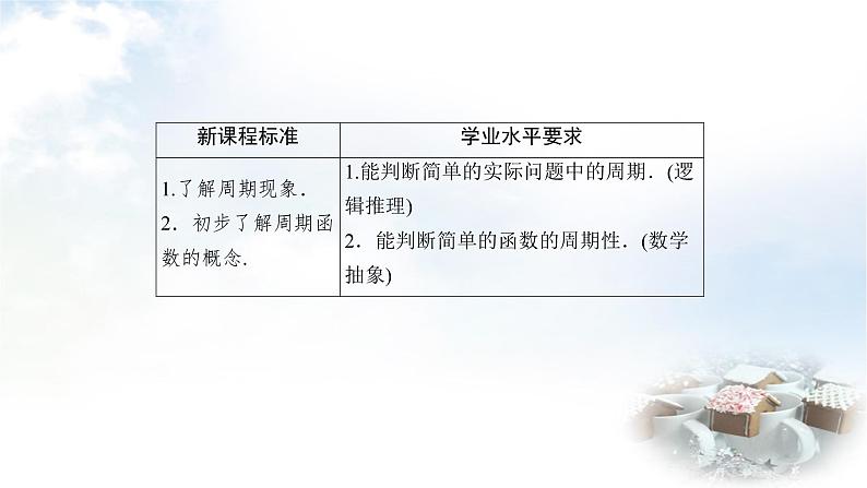 北师大版高中数学必修第二册1-1周期变化课件第3页