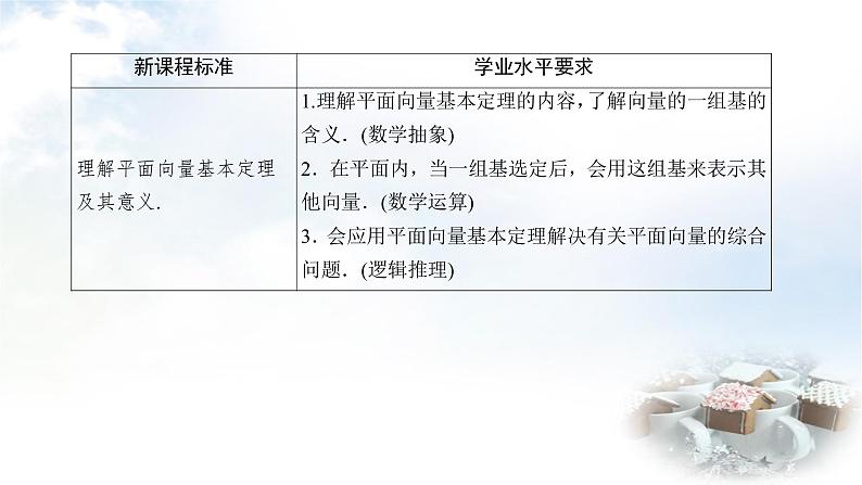 北师大版高中数学必修第二册2-4-1平面向量基本定理课件04