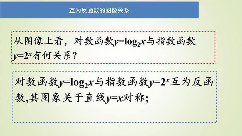 北师大版高中数学必修第一册4-3-2对数函数y=log2x的图像和性质课件04